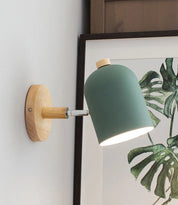 WoodLuma | Cute Wooden Wall Hanging Lamp