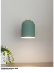 WoodLuma | Cute Wooden Wall Hanging Lamp