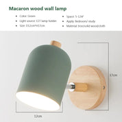 WoodLuma | Cute Wooden Wall Hanging Lamp