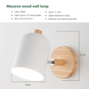 WoodLuma | Cute Wooden Wall Hanging Lamp