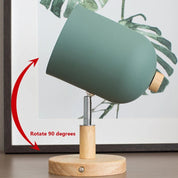 WoodLuma | Cute Wooden Wall Hanging Lamp