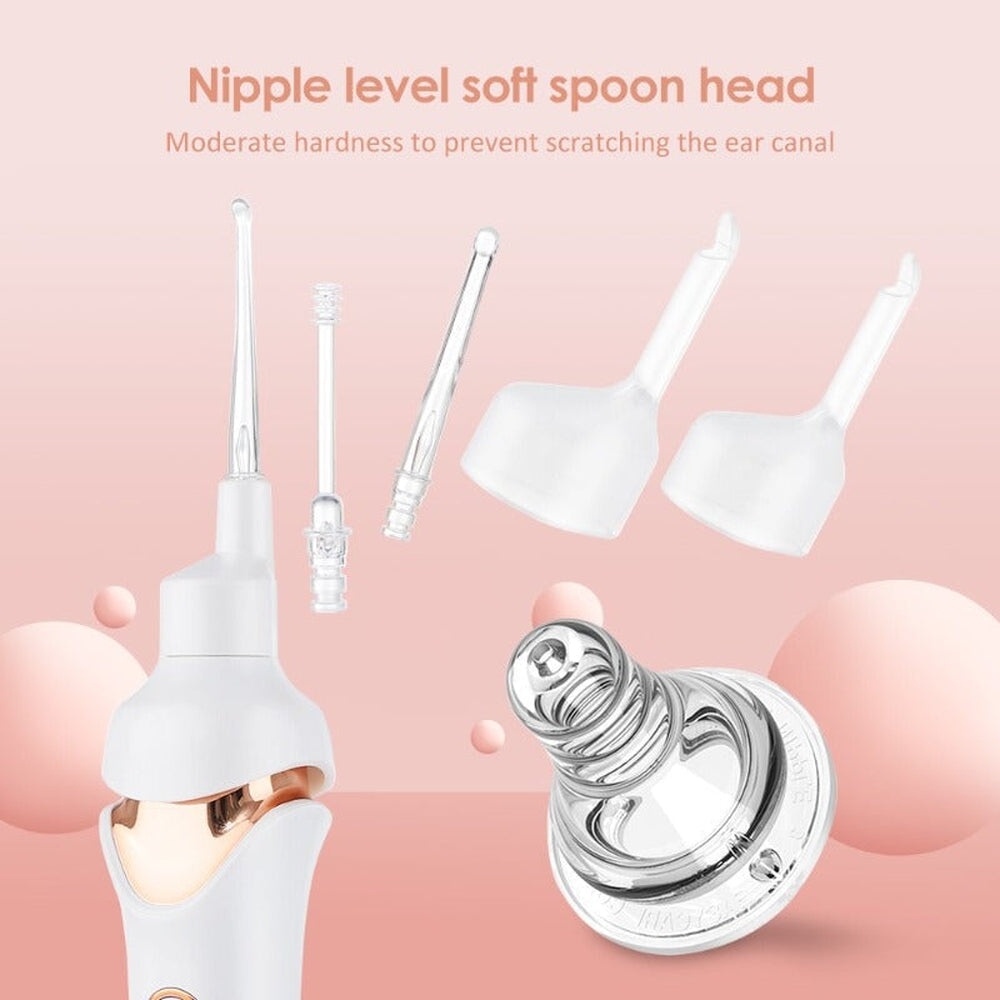 Painless earwax piston
