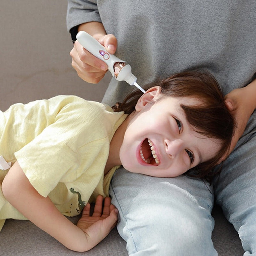 Painless earwax piston