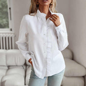 Viola | Elegant Long Sleeve Blouse for Women